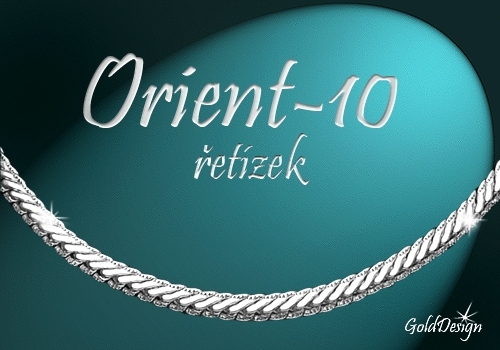Orient 10 řetízek stříbřený